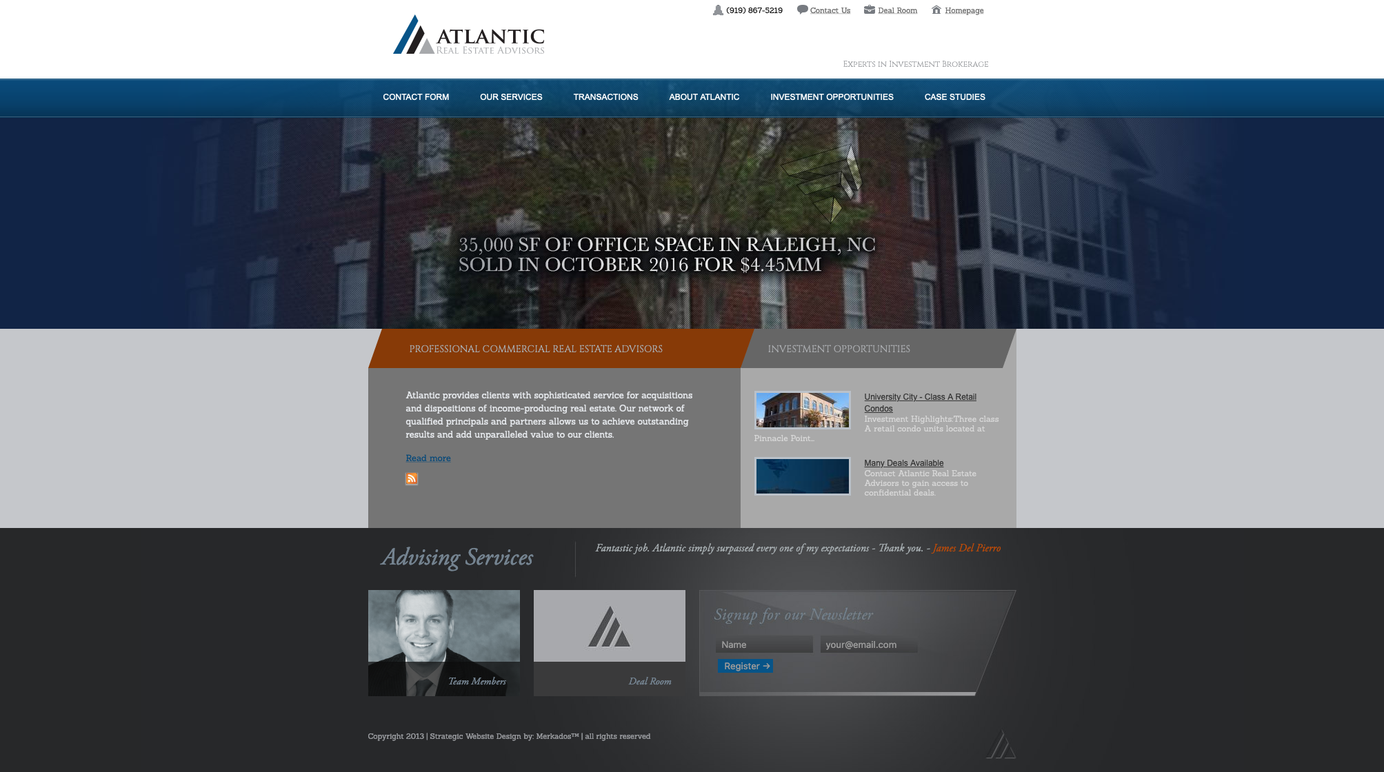 Atlantic Real Estate Advisors Merkados