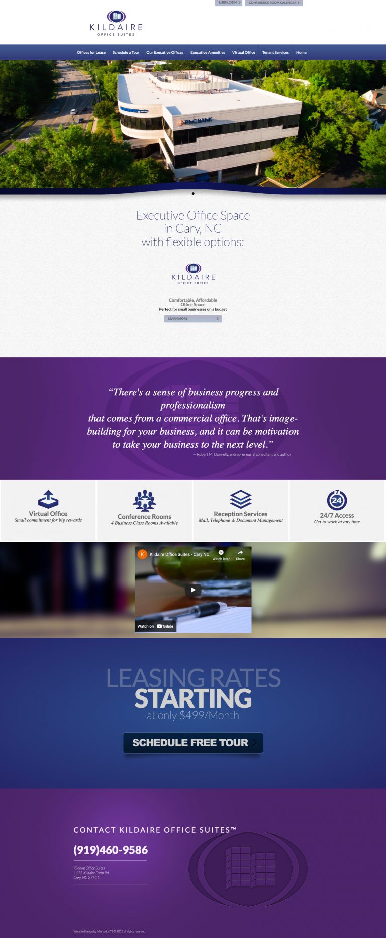 Kildaire Office Suite - Website Design
