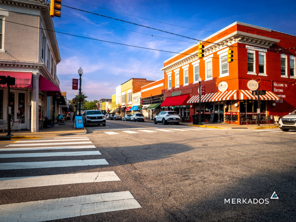 Downtown Apex NC