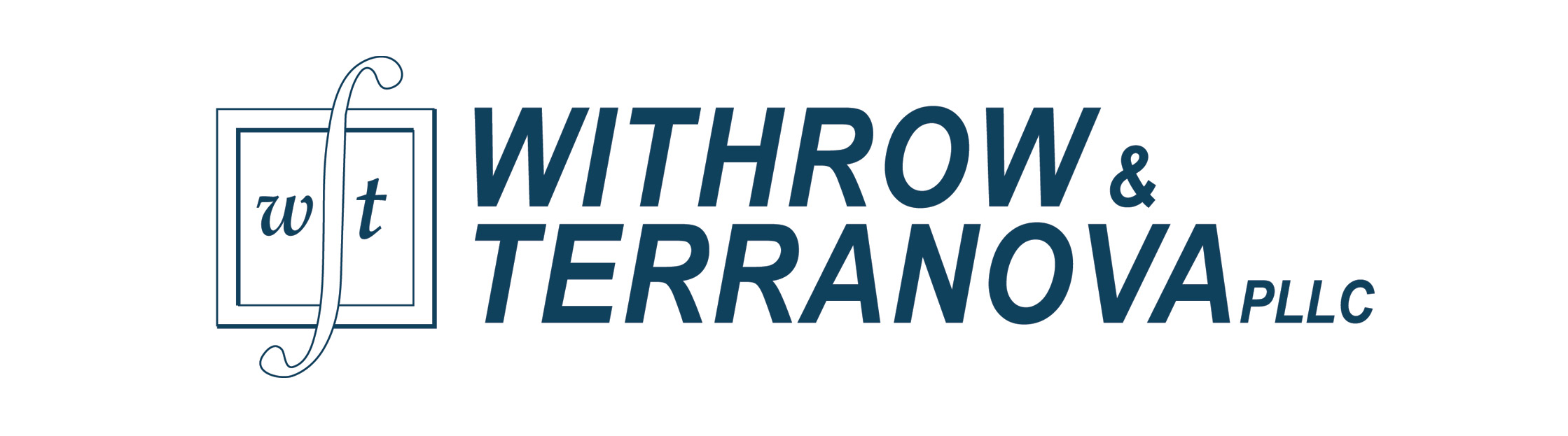Logo for Withrow and Terranova - Law firm.
